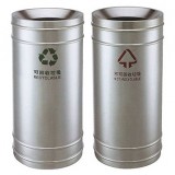 不銹鋼商場(chǎng)分類垃圾桶