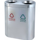 萬達商場不銹鋼垃圾桶