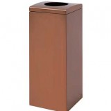 玫瑰金商場垃圾桶