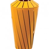 室內鋼制烤漆垃圾桶