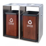 環(huán)衛(wèi)分類(lèi)不銹鋼垃圾桶