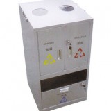 城市商用立式三聯分類垃圾桶