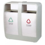 不銹鋼分類環保垃圾桶