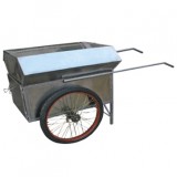 不銹鋼手推垃圾車