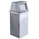 室內不銹鋼矩形果皮箱