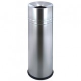 酒店立式室內(nèi)圓形不銹鋼垃圾桶