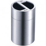 圓形立式創(chuàng)意不銹鋼室內(nèi)分類垃圾桶