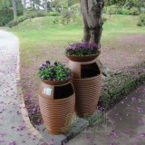 紅樹灣定制另類特色垃圾桶裝扮市容