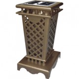 戶外工藝鋼制垃圾桶