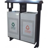 立式?jīng)_孔鋼制垃圾桶