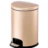 304加厚客房不銹鋼腳踏式垃圾桶