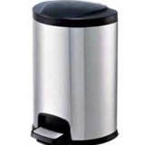 20L賓館不銹鋼腳踏式垃圾桶