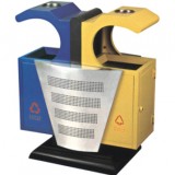 歐式環保鋼制垃圾桶