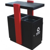 校園分類鋼制垃圾箱