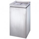 商場(chǎng)電梯口不銹鋼垃圾桶