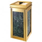 酒店電梯口鈦金垃圾桶