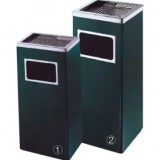 電鍍立式方形鐵皮果皮箱