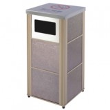 室內方形不銹鋼果皮箱