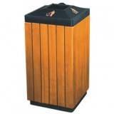 鋼木煙灰缸垃圾桶