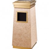 商務鈦金垃圾桶