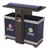 戶外分類鋼制垃圾桶