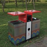 市政不銹鋼垃圾桶圖片大全