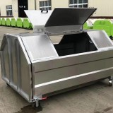 不銹鋼勾臂垃圾箱垃圾桶的優(yōu)點