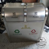 南昌景區室內分類不銹鋼垃圾箱采購案例