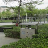 山西呂梁石樓縣不銹鋼果皮箱亮相街頭