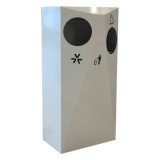 室內商場二分類不銹鋼垃圾箱