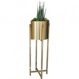 商場電鍍不銹鋼花盆組合