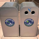 迪士尼景區金屬垃圾桶主題樂園環保美學的極致演繹