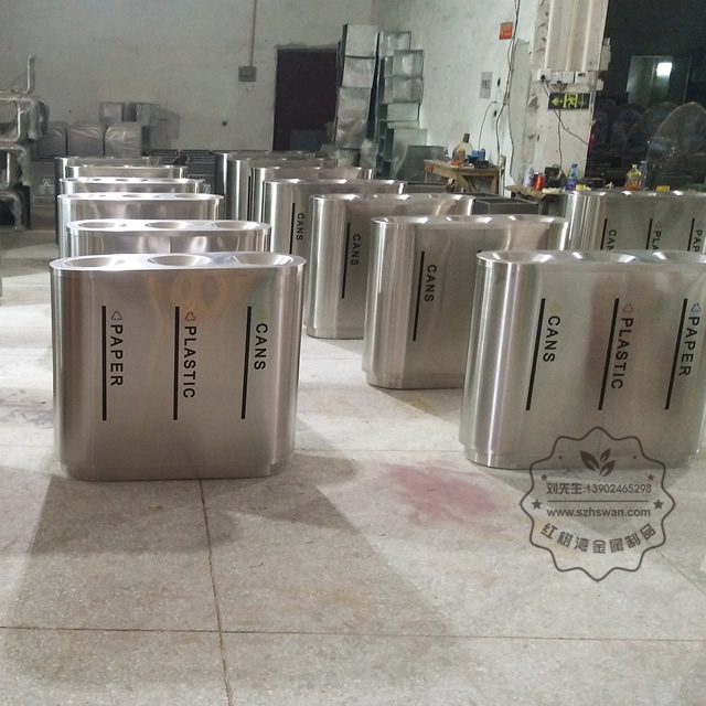 機場不銹鋼超大垃圾桶 機場不銹鋼超大垃圾桶