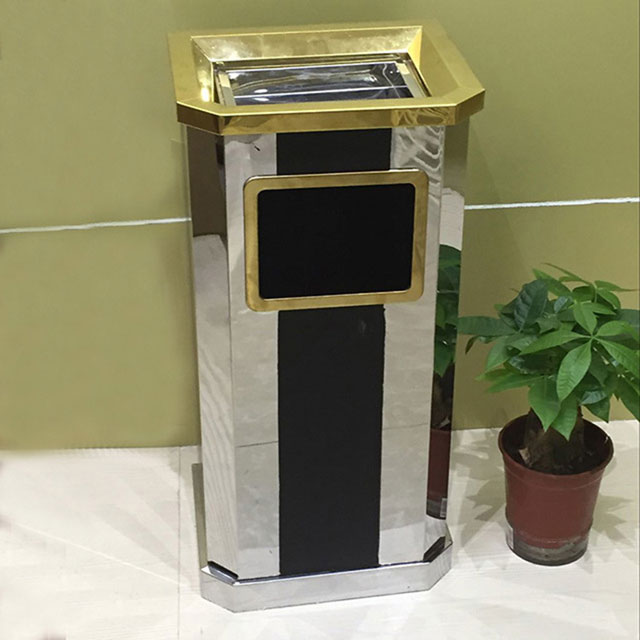 室內不銹鋼垃圾桶圖片005