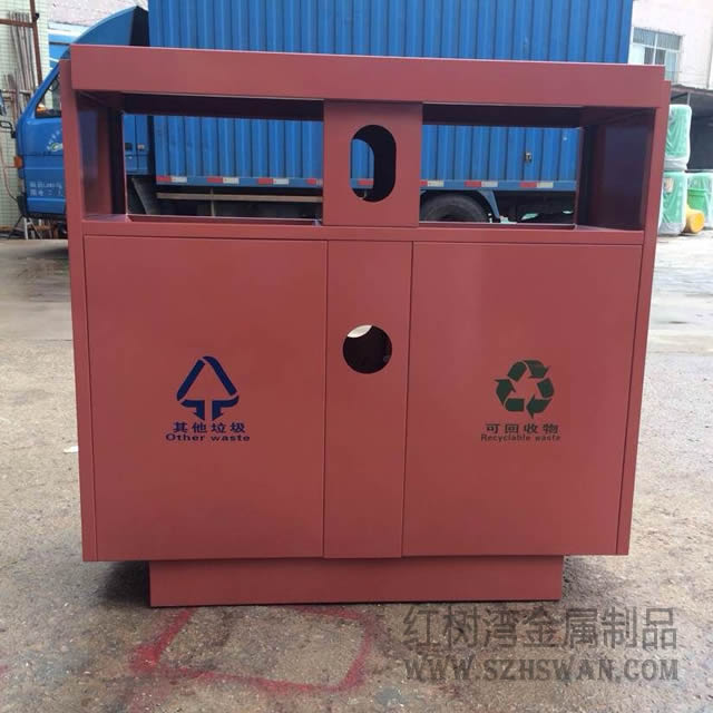 不銹鋼烤漆垃圾桶圖片005 不銹鋼烤漆垃圾桶圖片005