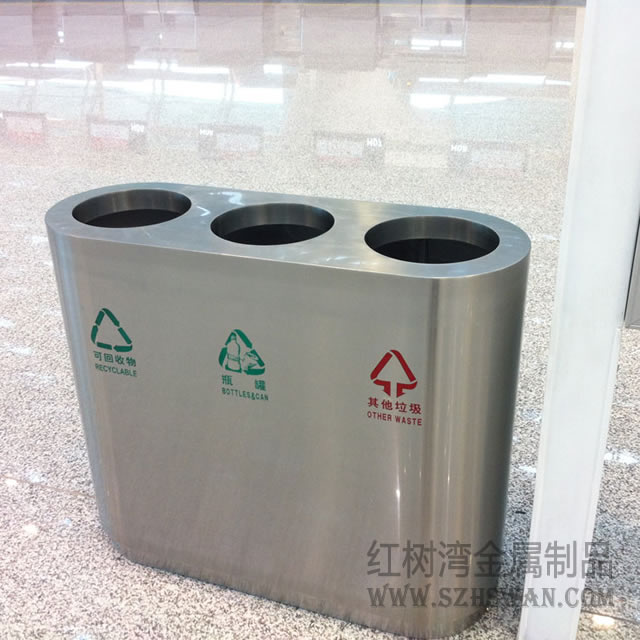 機場不銹鋼超大垃圾桶 機場不銹鋼超大垃圾桶