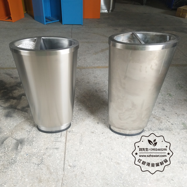 室內不銹鋼垃圾桶圖片011