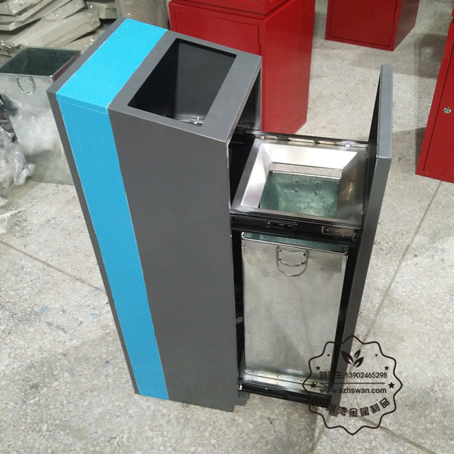 不銹鋼垃圾桶定做006 不銹鋼垃圾桶定做006