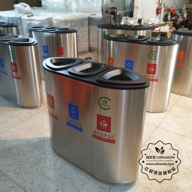 無(wú)蓋不銹鋼垃圾桶照片012 無(wú)蓋不銹鋼垃圾桶照片012