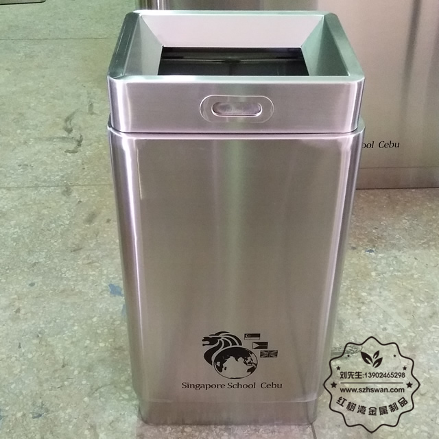 不銹鋼果皮箱圖片 不銹鋼果皮箱圖片