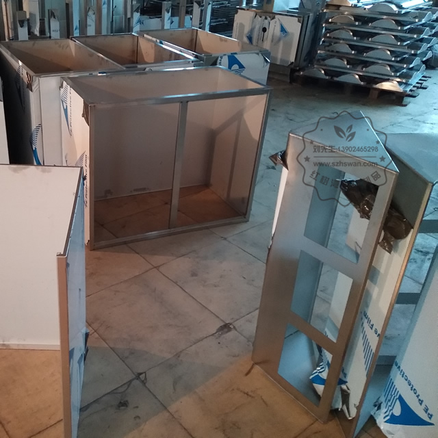 不銹鋼垃圾桶板材折彎加工