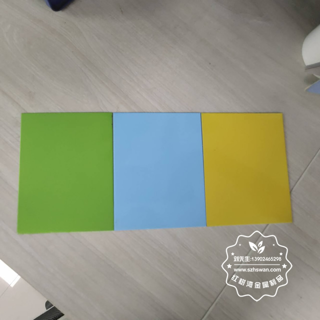 不銹鋼垃圾桶色卡板 不銹鋼垃圾桶色卡板