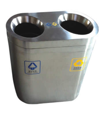 萬達商場不銹鋼垃圾桶