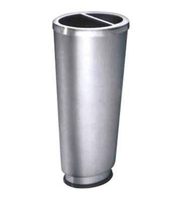 不銹鋼橢圓錐體煙灰桶主圖