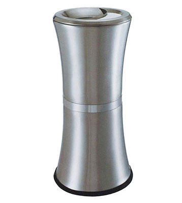 高檔創(chuàng)意立式小蠻腰不銹鋼垃圾桶