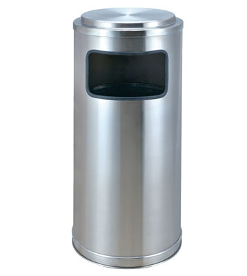 室內不銹鋼圓形垃圾桶