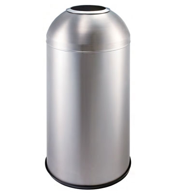 不銹鋼子彈頭式垃圾桶