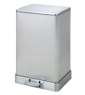客房不銹鋼腳踏垃圾桶