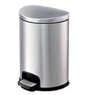 半圓形腳踏式垃圾桶