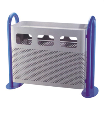 城鎮(zhèn)小區(qū)分類鋼制垃圾箱